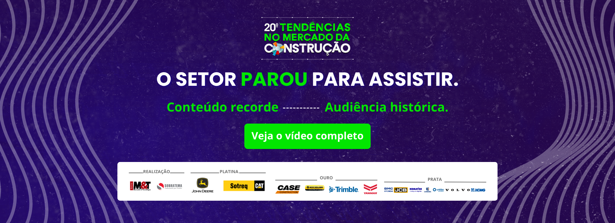 Tendências no Mercado da Construção