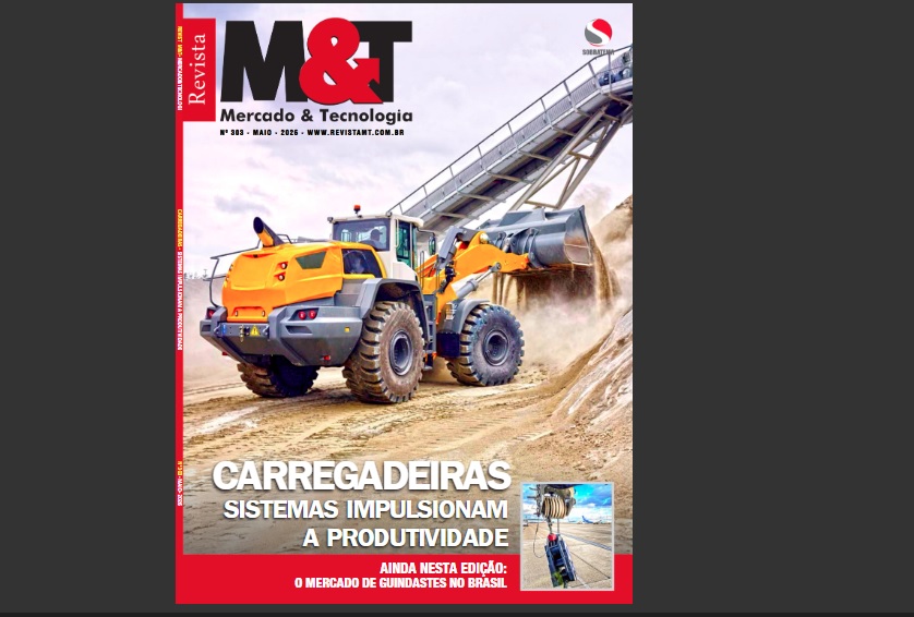 Edição de maio da Revista M&T repassa evolução tecnológica de carregadeiras