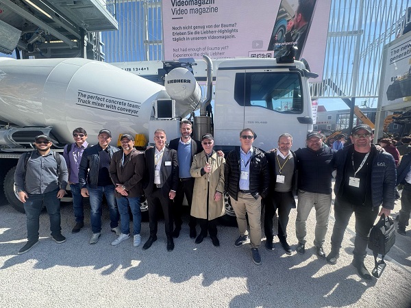 Principais lançamentos em máquinas para construção estão sendo vistos na bauma 2025