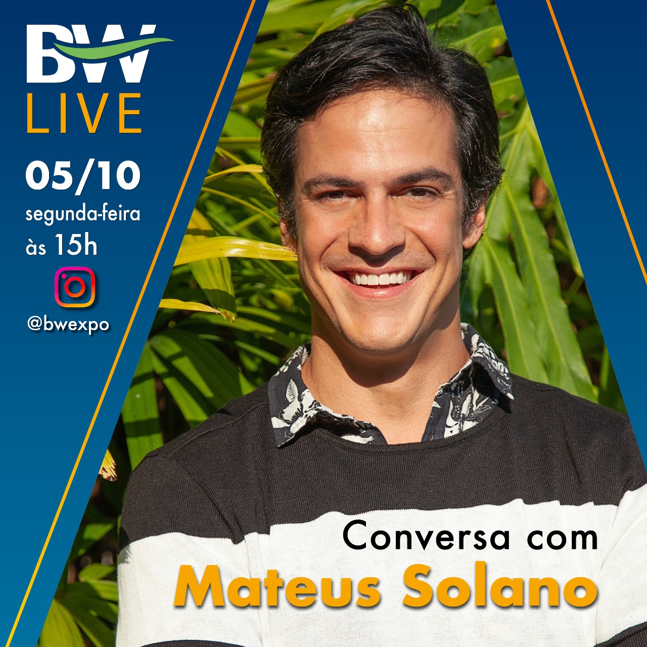 BW LIVE conversa Mateus Solano sobre sustentabilidade ambiental