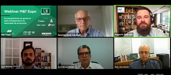 M&T Expo promove webinar sobre perspectivas do governo para infraestrutura