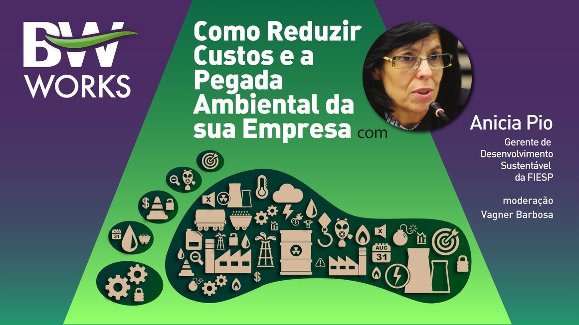 Como reduzir os custos e a pegada ambiental das empresas é tema do BW Works