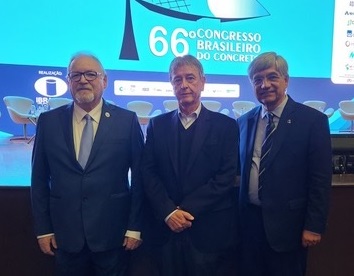 Sobratema participa da solenidade de abertura do 66º Congresso Brasileiro do Concreto