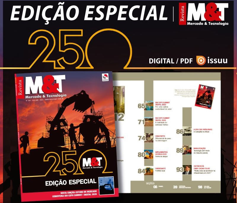 Em um marco para o setor, Revista M&T chega à edição 250