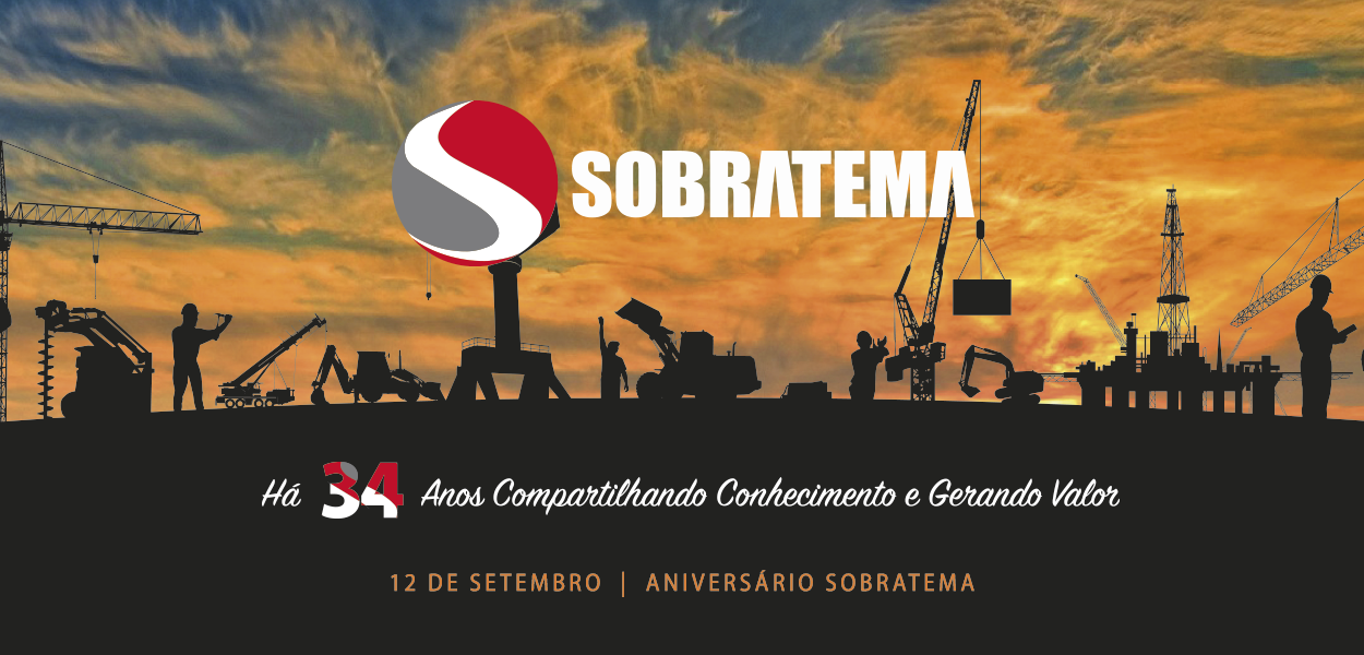 Sobratema celebra 34 anos de atividades para o desenvolvimento da construção e da mineração