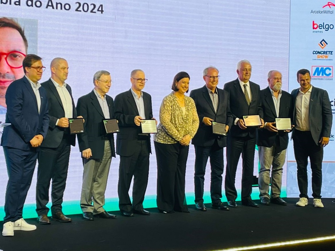 Presidência da Sobratema participa do Prêmio Obra do Ano em Pré-Fabricados de Concreto