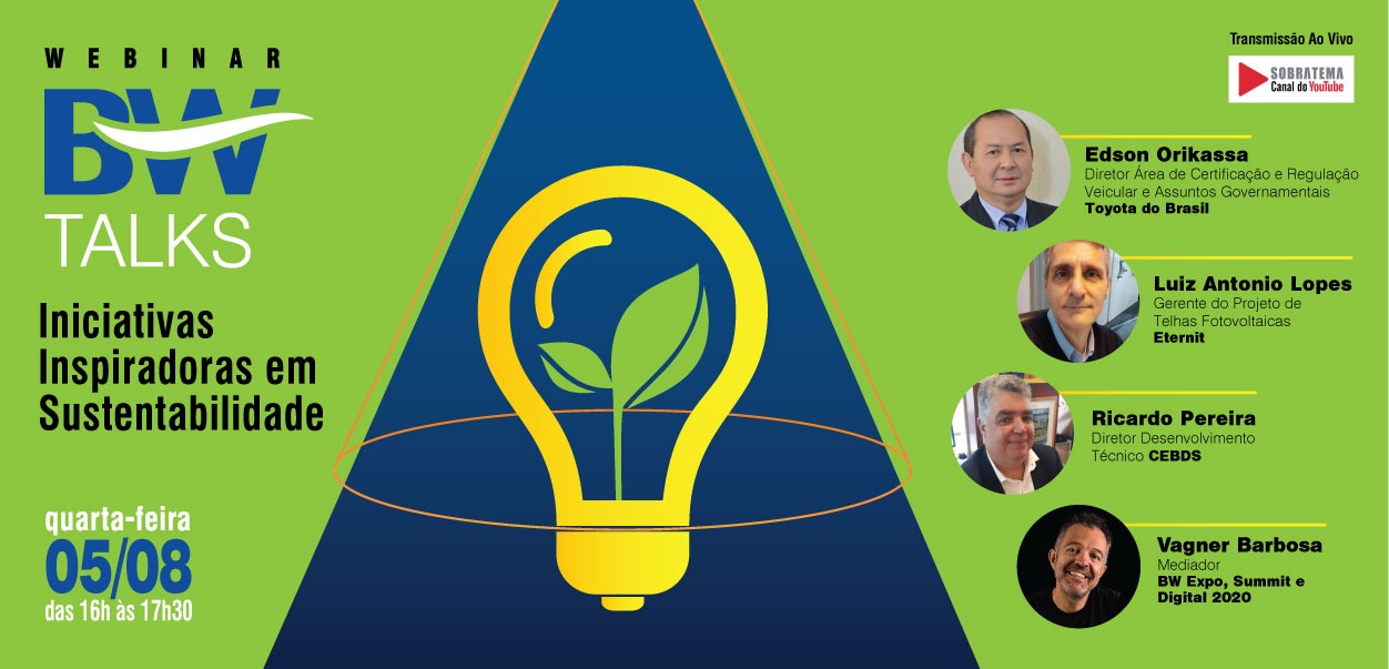 Webinar BW Talks: Iniciativas Inspiradoras em Sustentabilidade