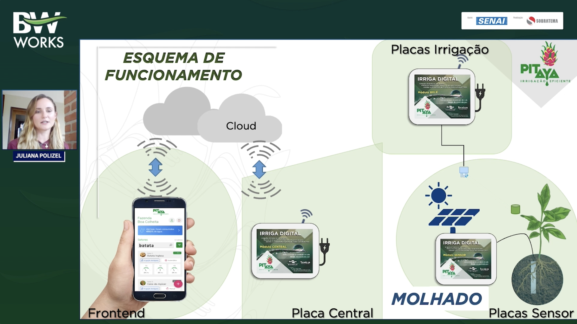 Tecnologia inovadora de irrigação permite dobrar a produtividade com menor uso de água