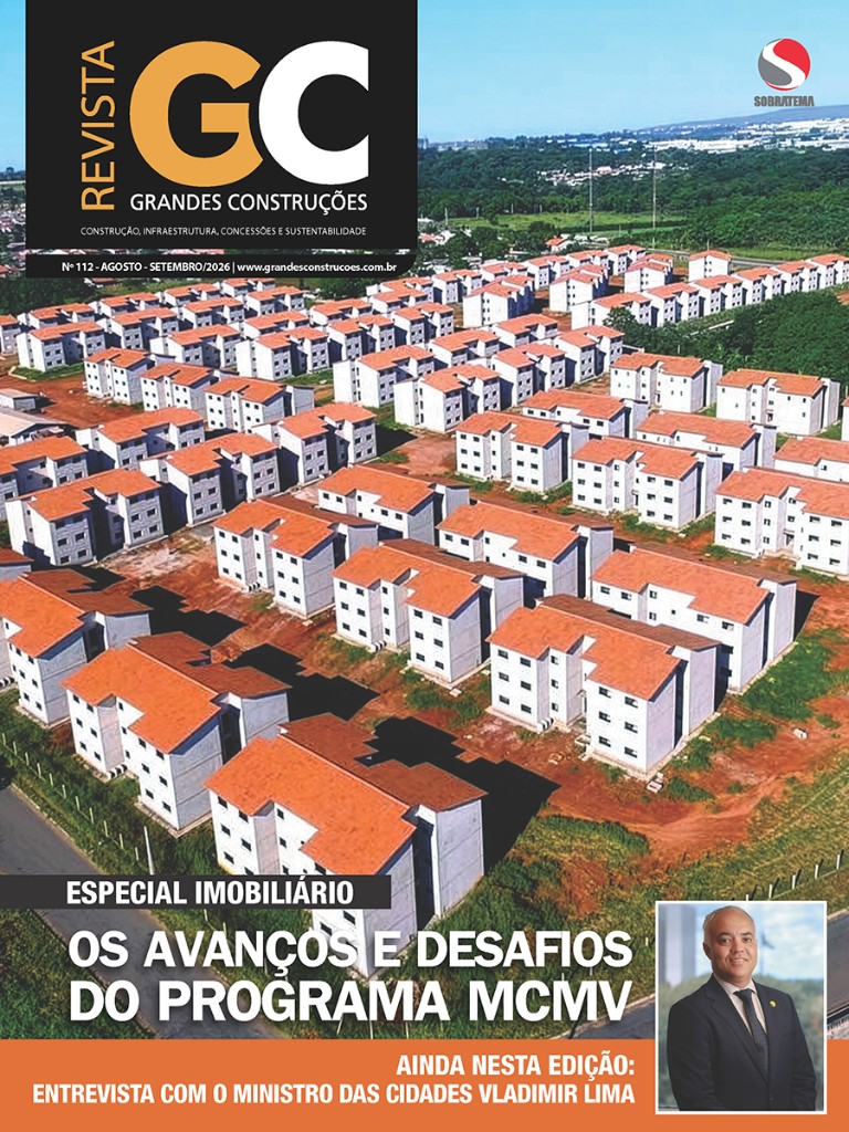 Capa da Revista Grandes Construções nº 112 — Especial Imobiliário, Programa MCMV